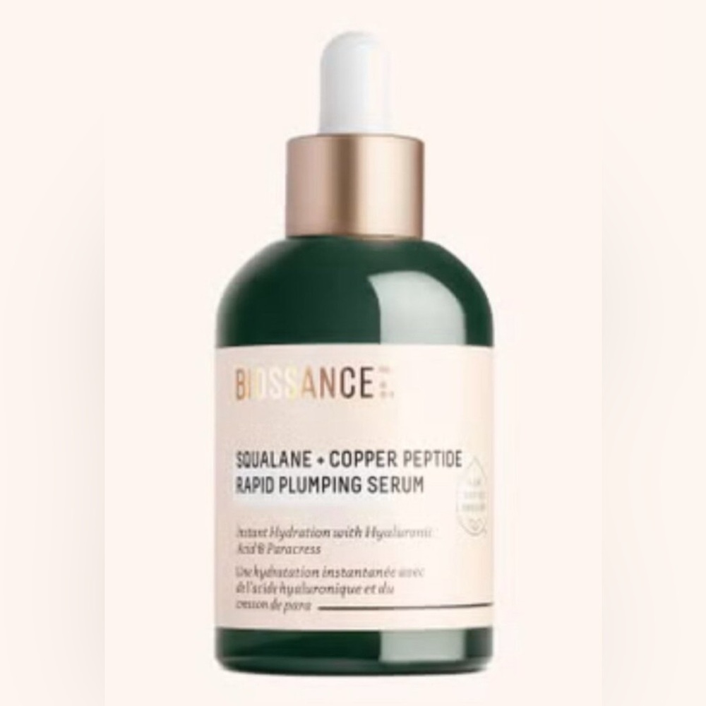 Biossance Green Squalane + Copper Peptide Serum NIB BG BOTTLE - Picture 3 of 11